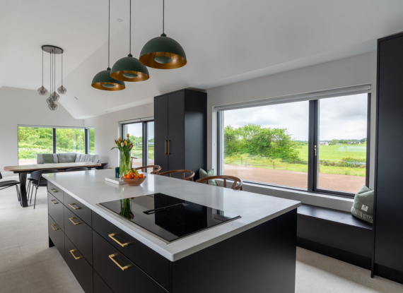 Contemporary Kitchen- Maximise Views