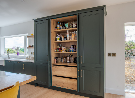 Classic Kitchen in Co. Galway – Hunter Green and Oak - Highlights 2