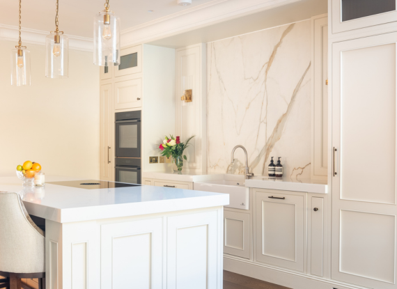 In-Frame Kitchen in Co. Dublin – Lawrence Shadow White - Highlight Image 2